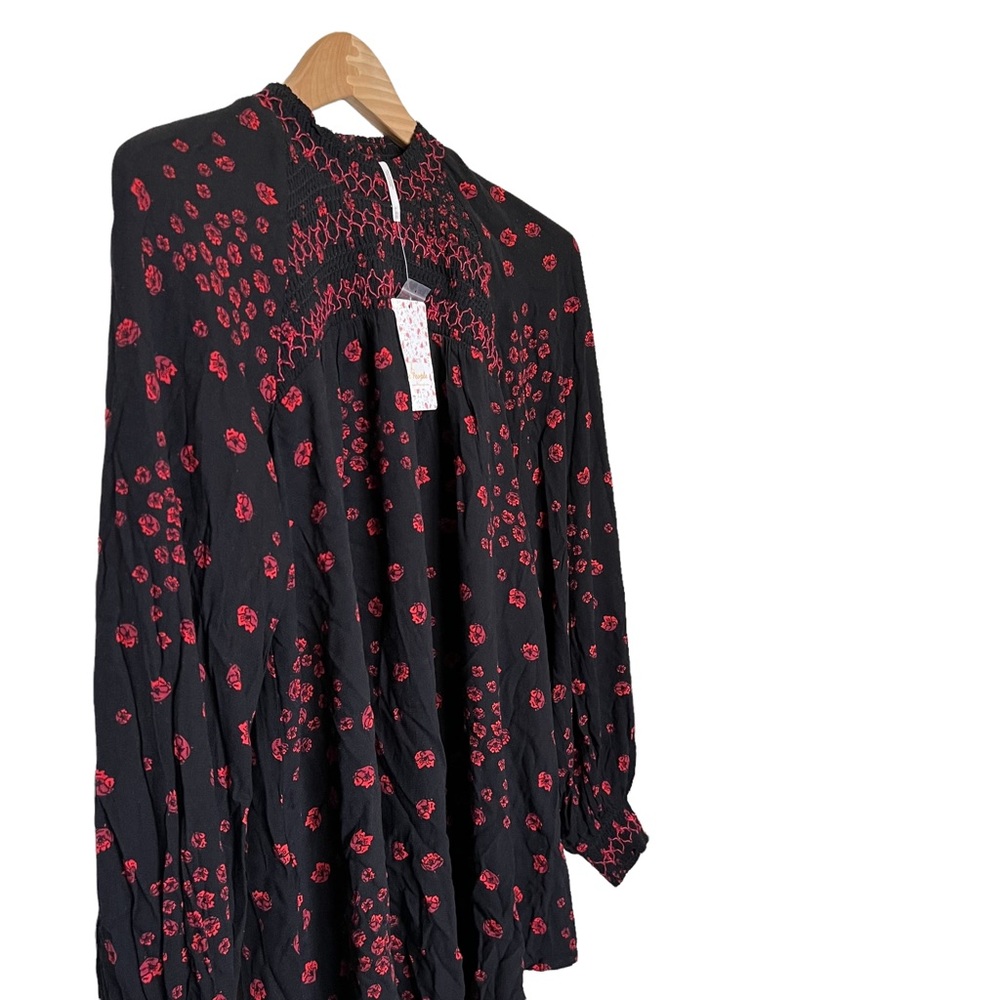 Free People NWT Flowers In Her Hair Size XS Tunic Blouse - Picture 3 of 9